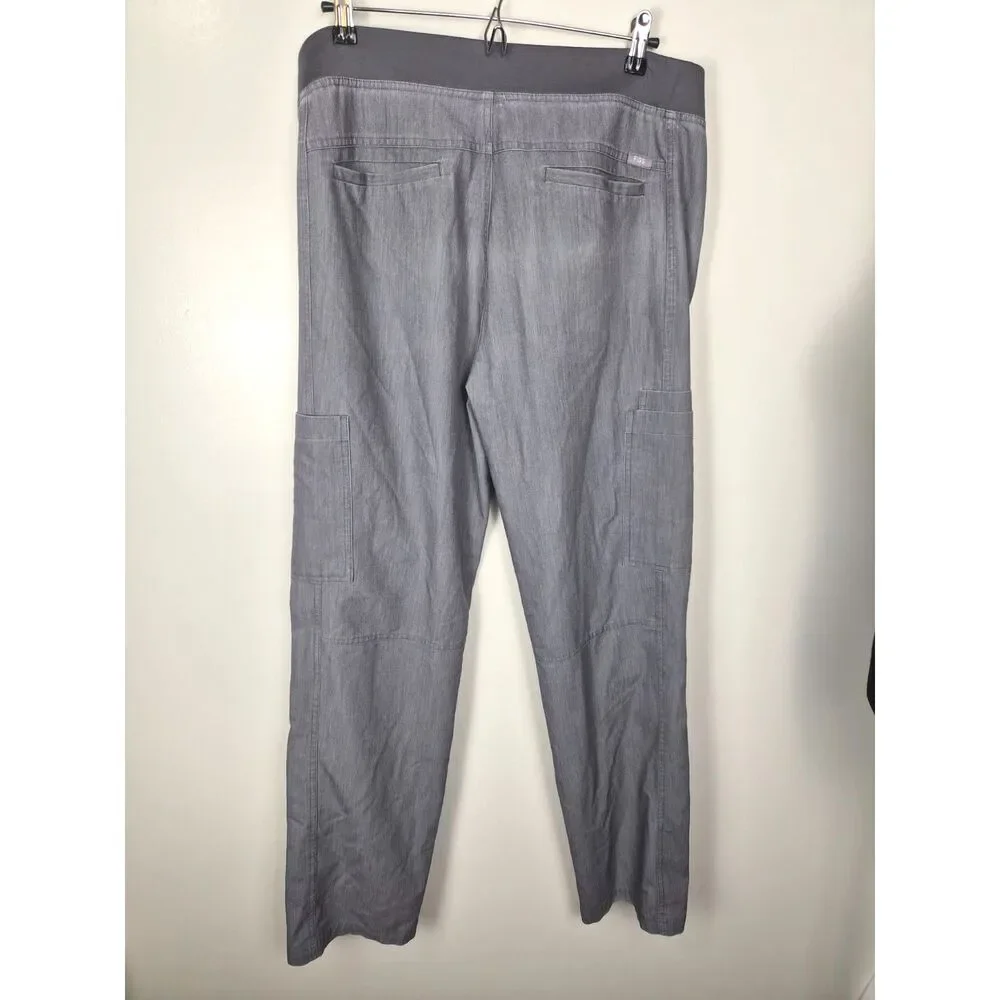 FIGS Mens Technical Collection Axim Graphite Cargo Scrub Pants T2001